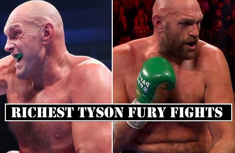 Richest Tyson Fury Boxing Fights