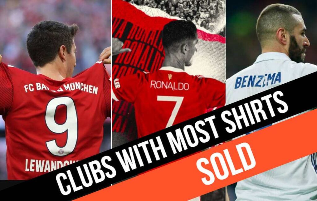 player most shirts sold