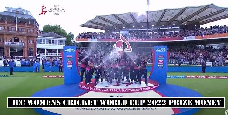 Women’s Cricket World Cup Prize 