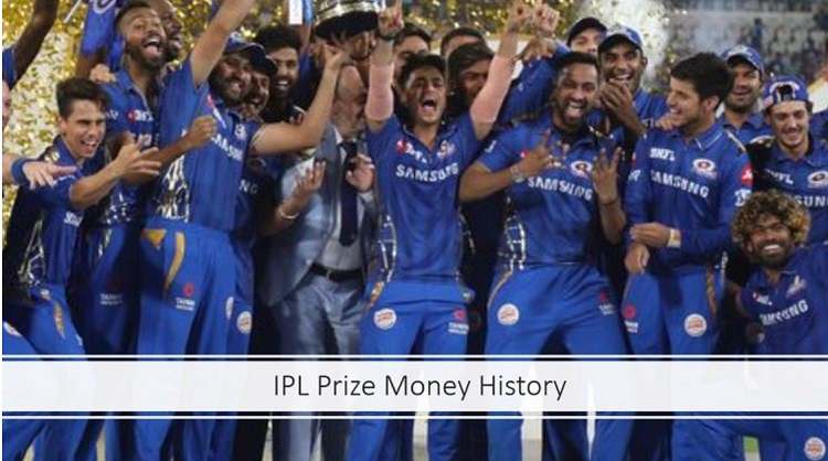 IPL Prize Money History