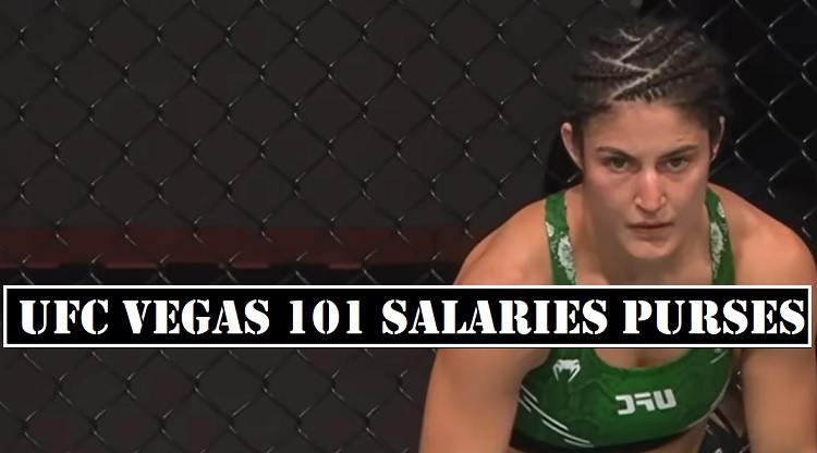 UFC Vegas 101 Salaries